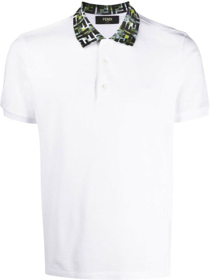 Fendi FF Collar Polo Shirt FAF572ABTU