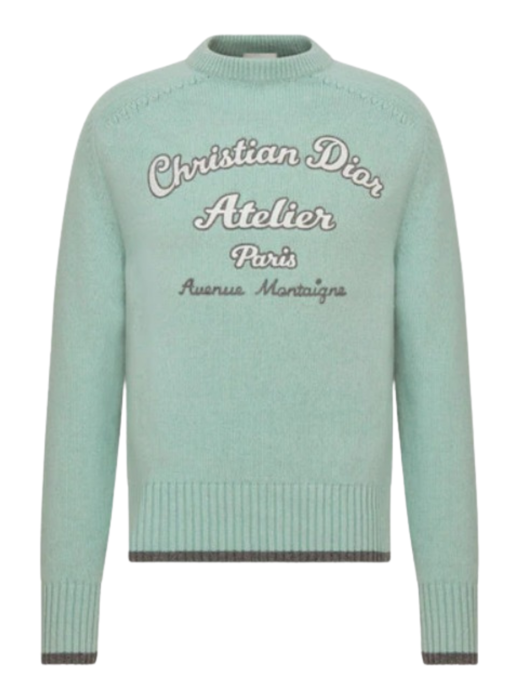 Dior Green Knit Sweater 213M640AT298_C688