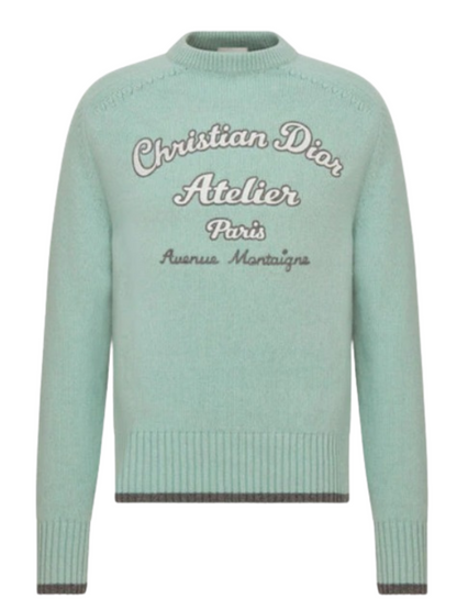 Dior Atelier Paris Christian Dior Logo Sweater Clothing Christian